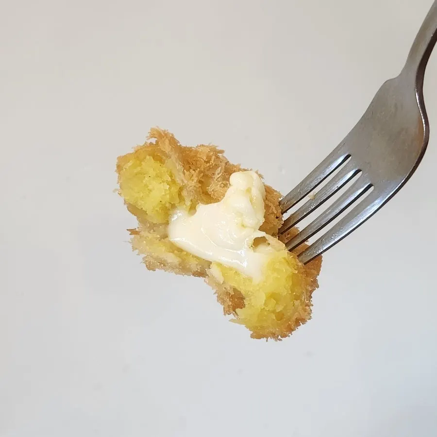 Karaage placed on top of the curry