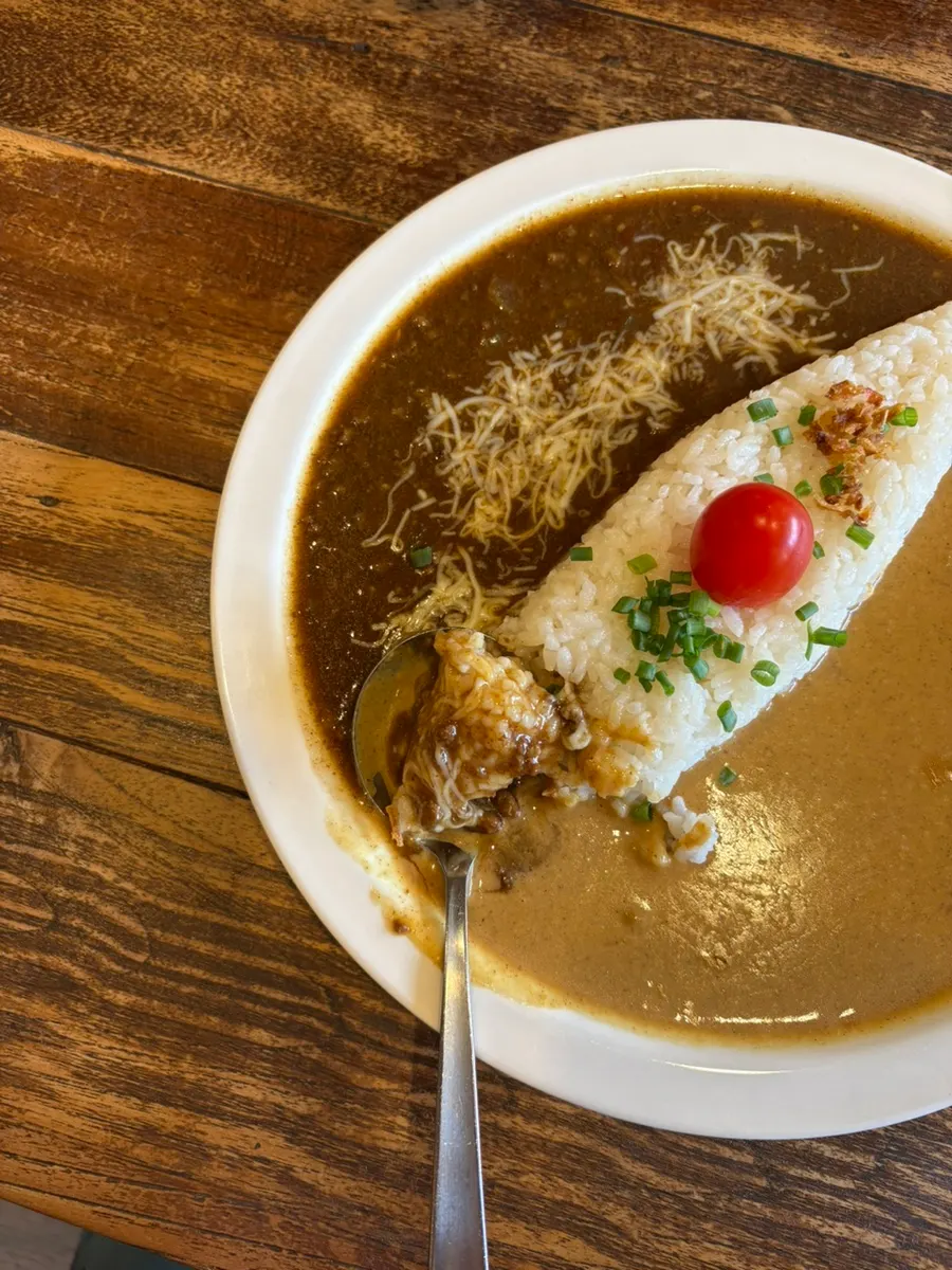 Special curry with cheese