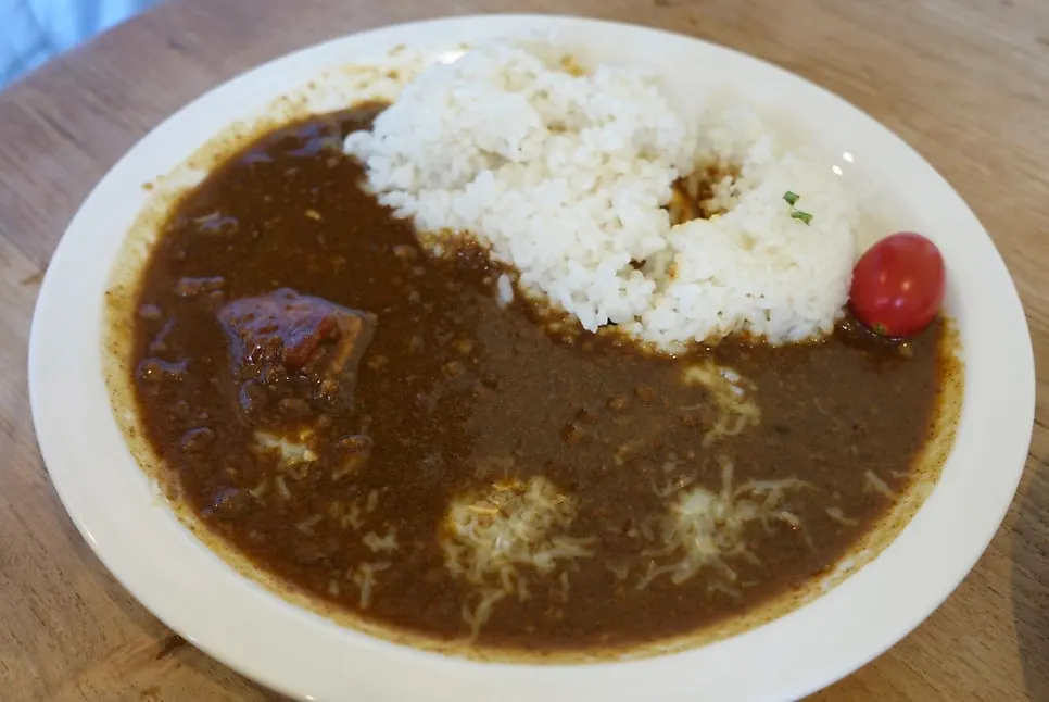 밥과 카레 리필 식사