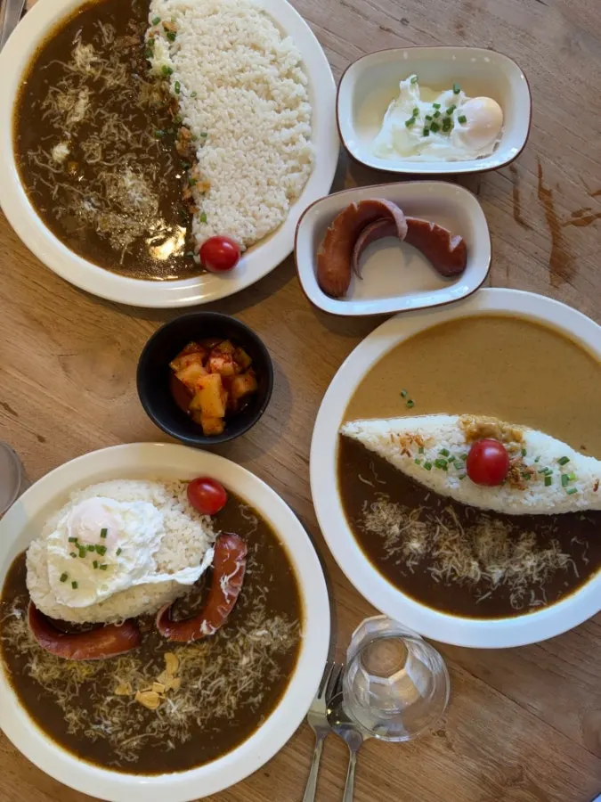 Sarugak20 Japanese curry meal