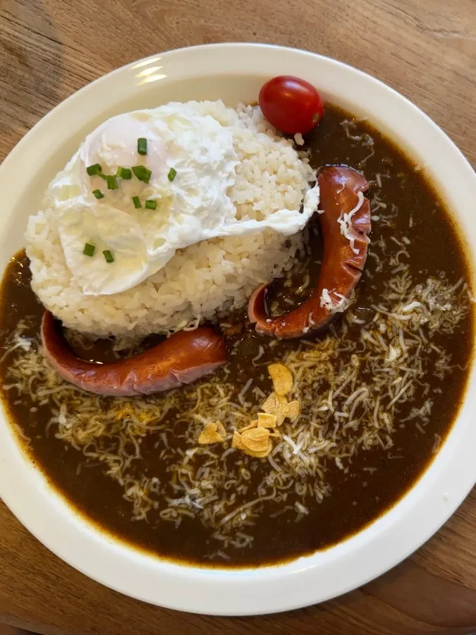 Sospecial Curry with toppings