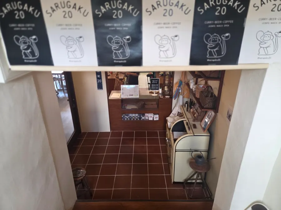 Entrance stairs leading down to Sarugak20's basement