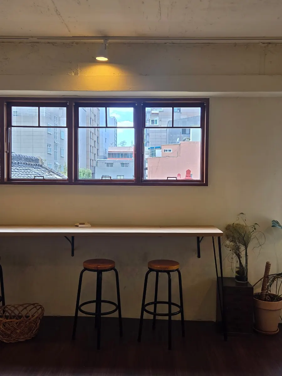 Inside view of Sarugak20's basement dining space