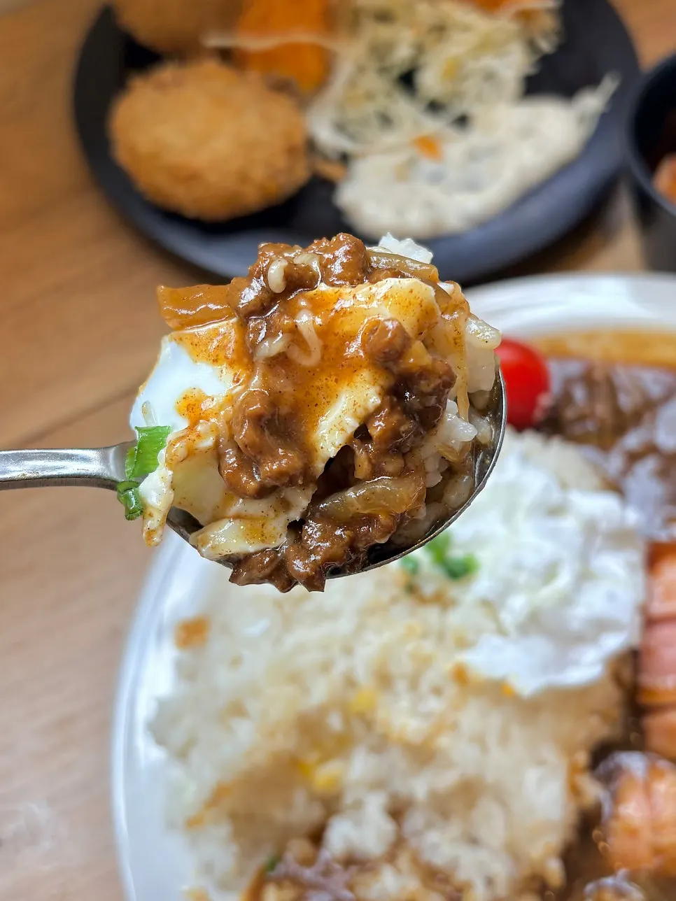 Special Curry with minced meat
