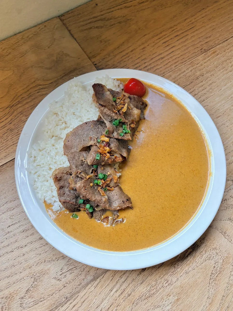 Special Curry served with rice