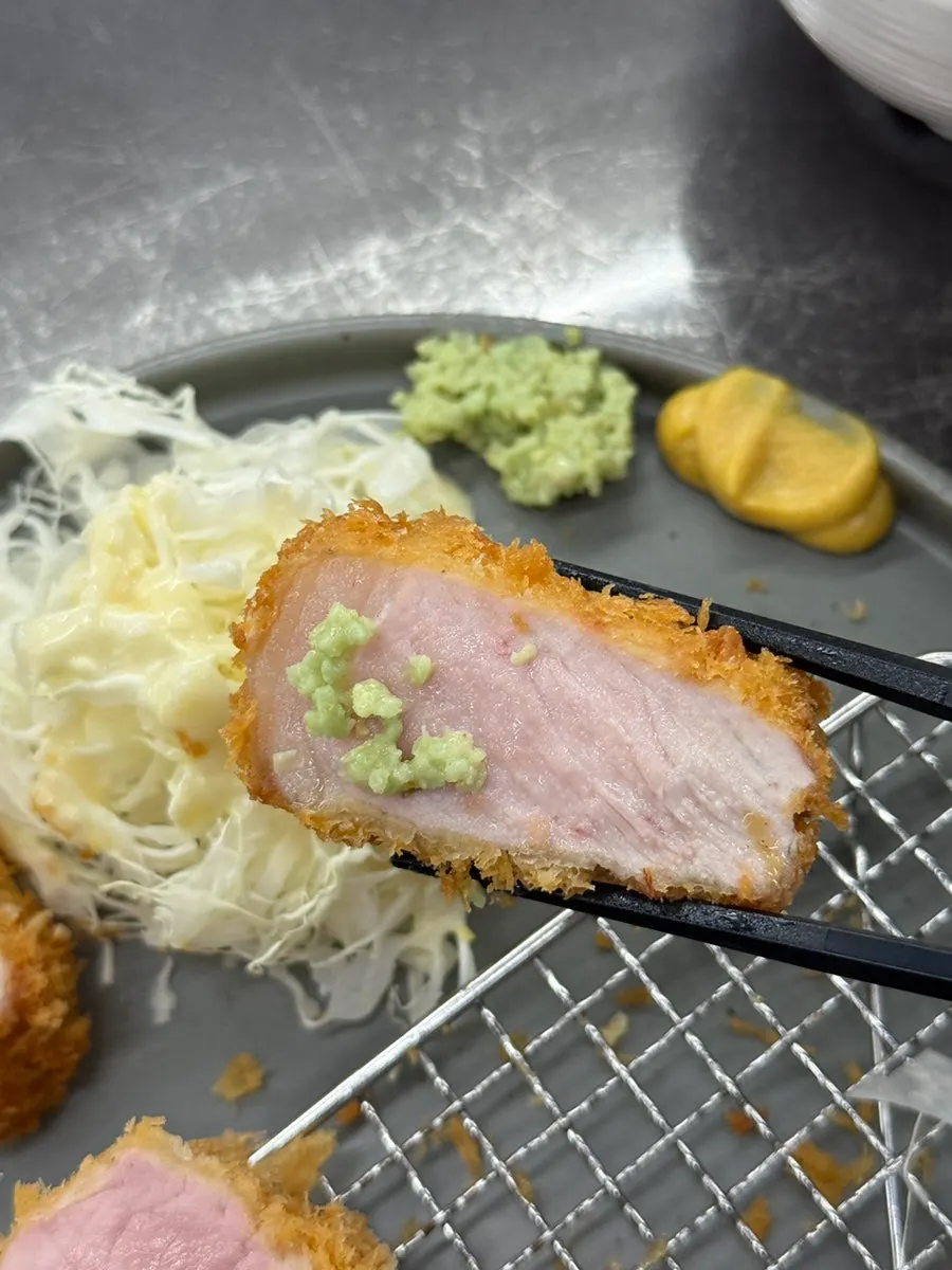 YBD tonkatsu order spread