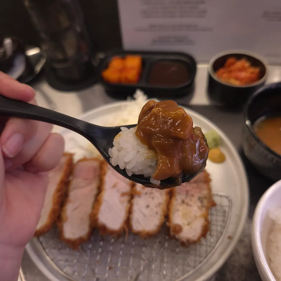 Katsu meal enjoyed alongside Kirin draft beer