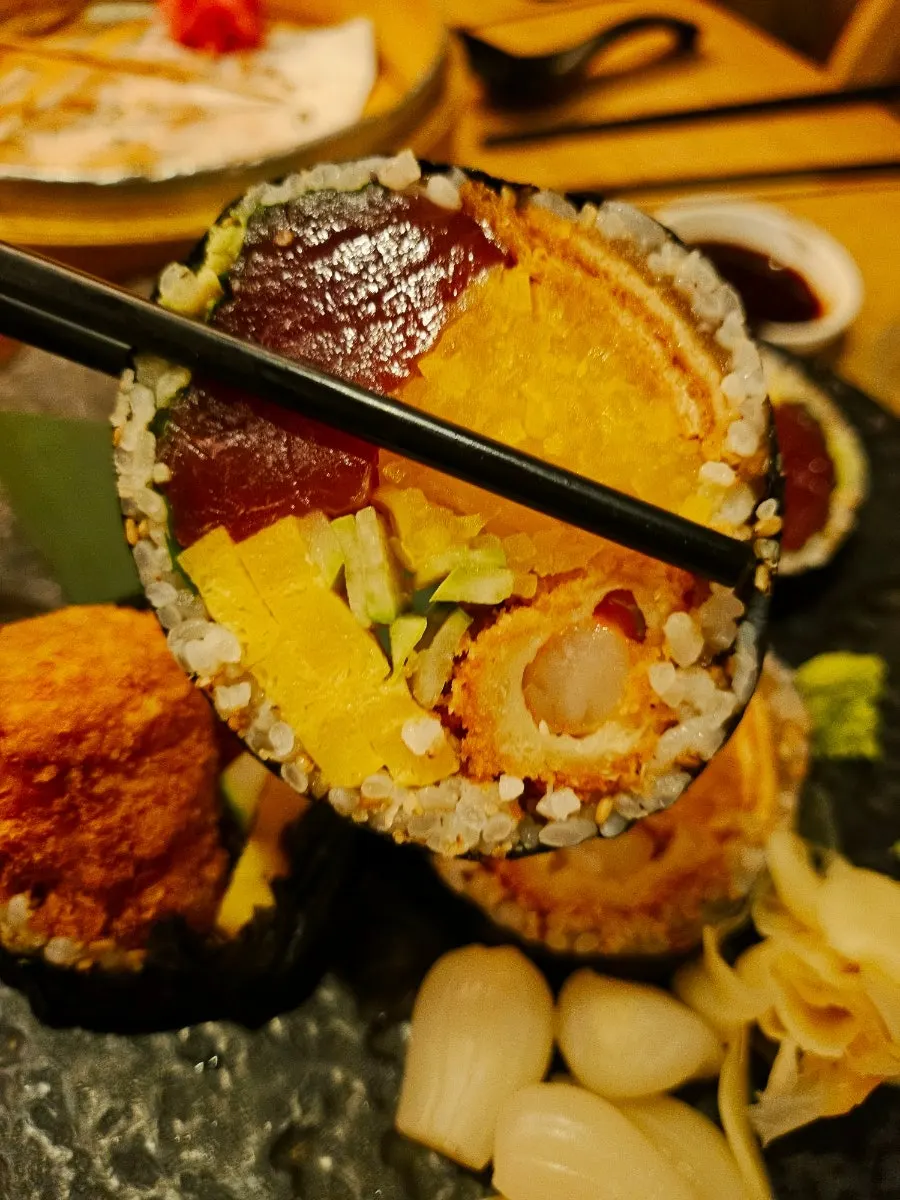 Tuna futomaki, 5 pieces, packed full