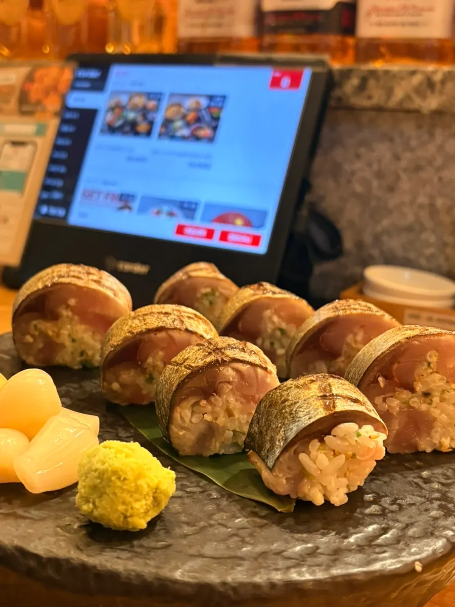 Main image of mackerel pressed sushi and beef belly nagasaki champon at 12.24 Seomyeon Branch