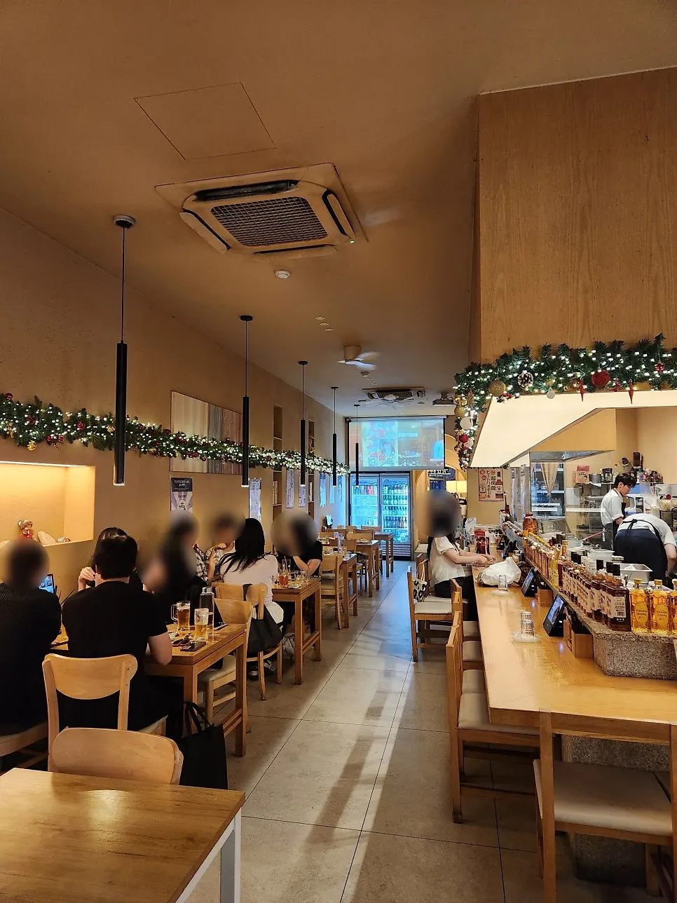 Inside 12.24, a Japanese-style bar in Jeonpo