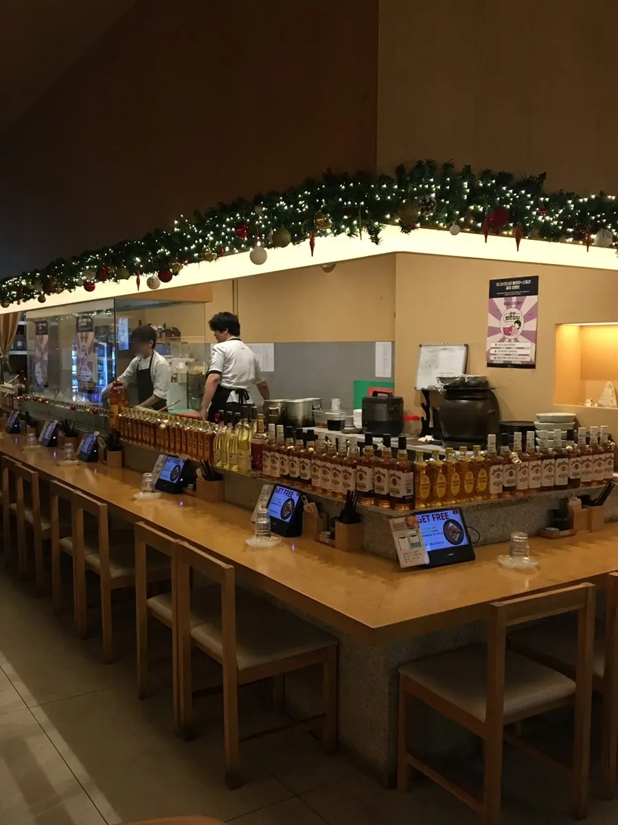 12.24 서면점 내부 테이블 자리