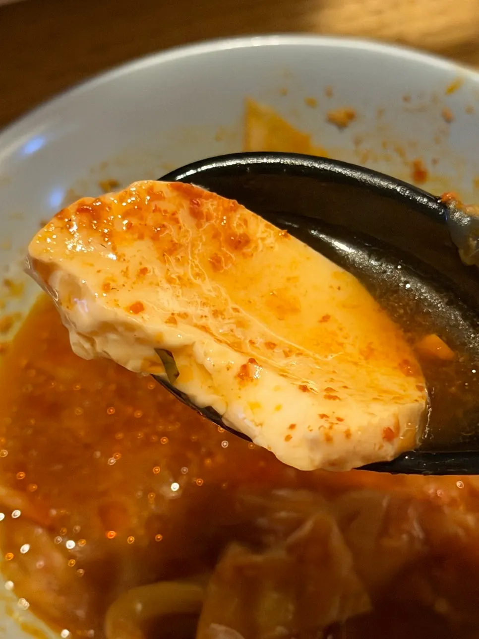 순살 닭고기와 순두부를 건진 곱도리탕