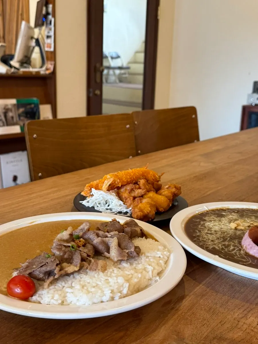 A plate of brisket cream curry