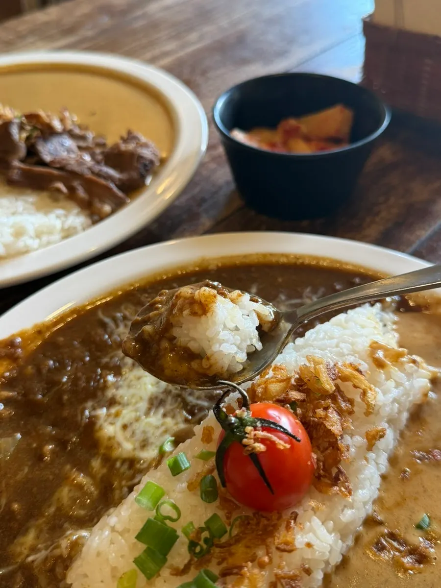 Close-up of the smooth, light cream curry at Sarugak20