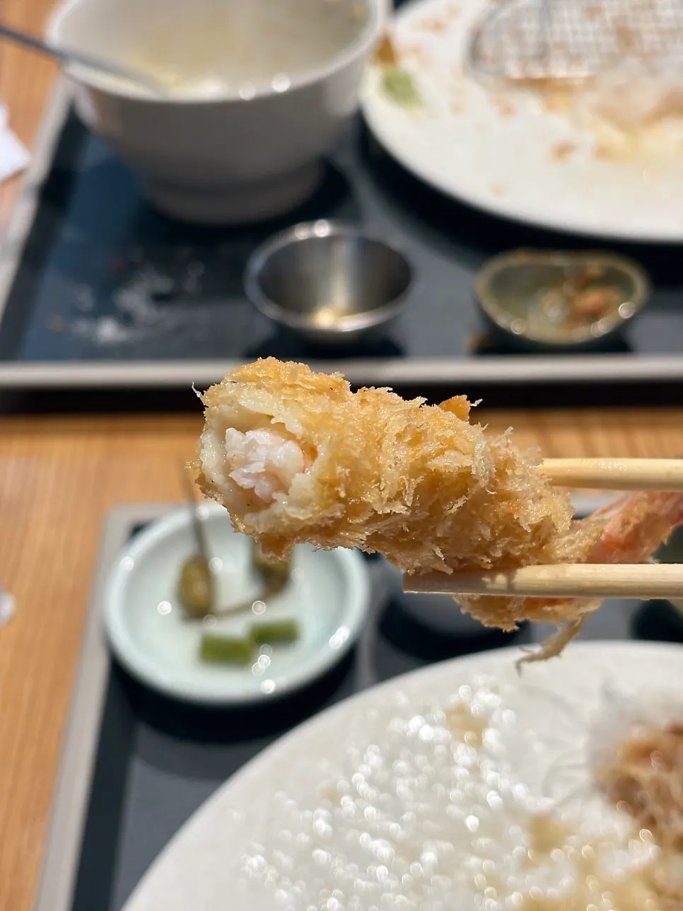 부드러운 안심카츠 단면