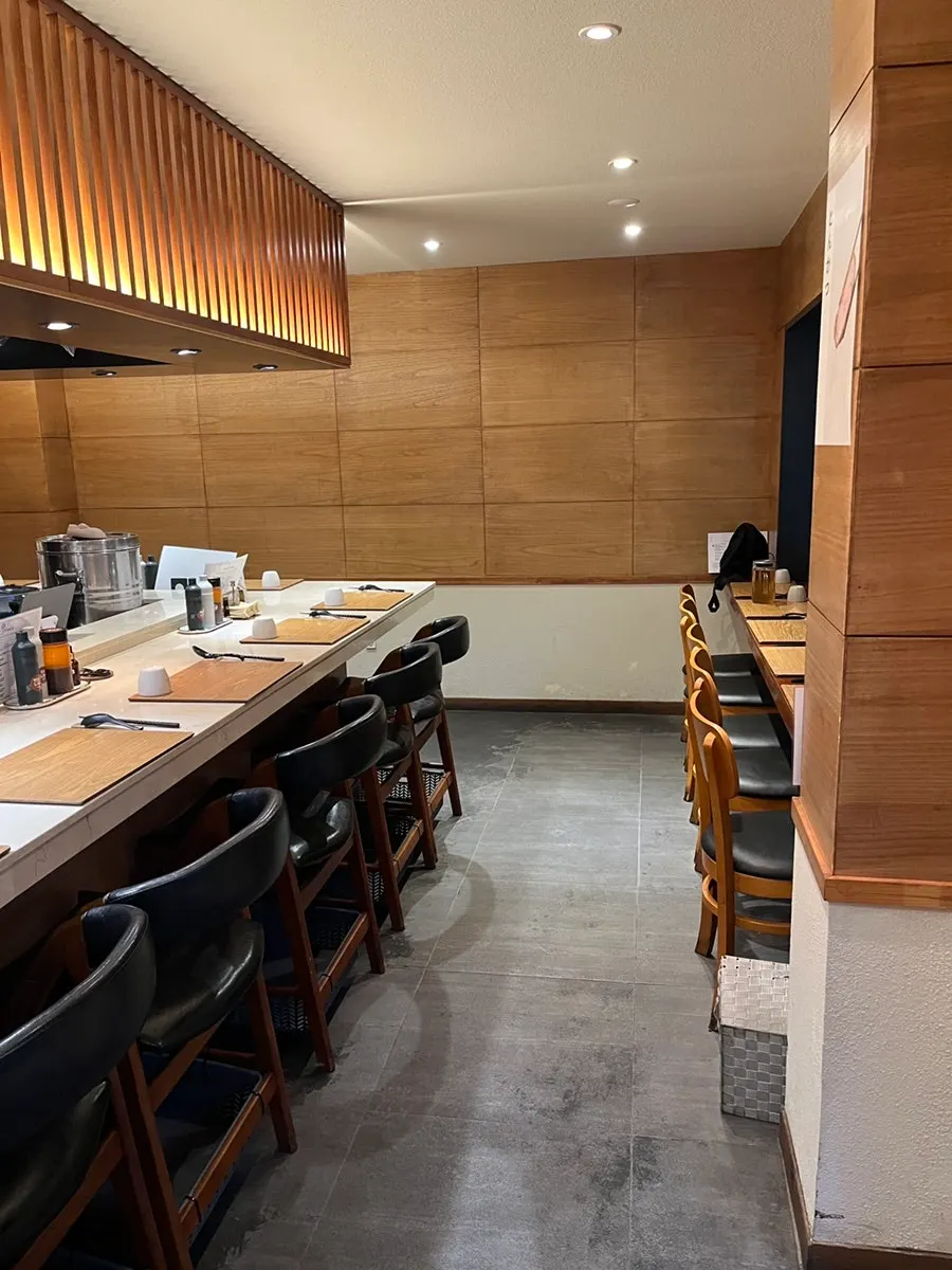 Bar seating at Katsu Kitchen