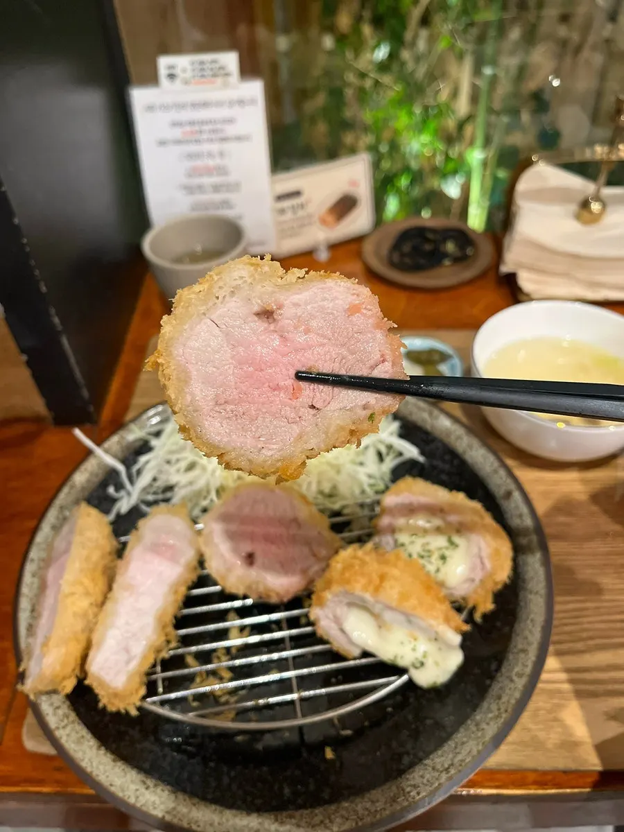 Crispy, moist filet katsu