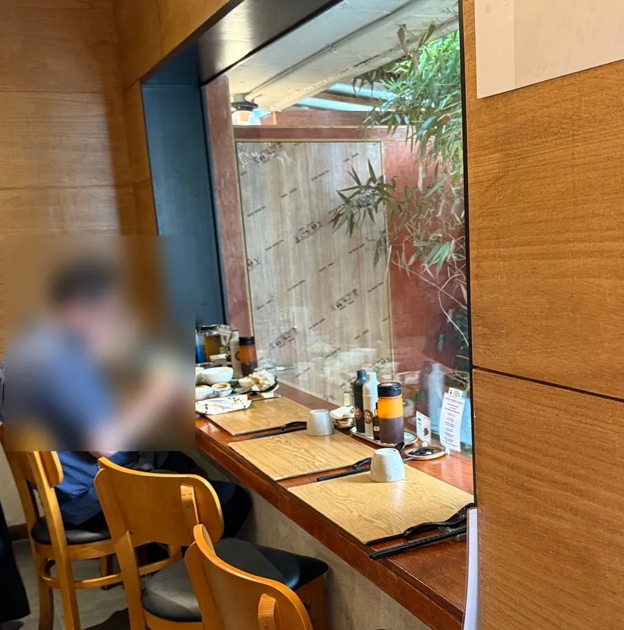 Counter seats at Katsu Kitchen