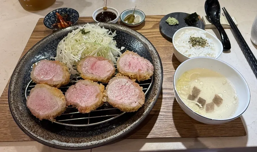 Tender filet katsu