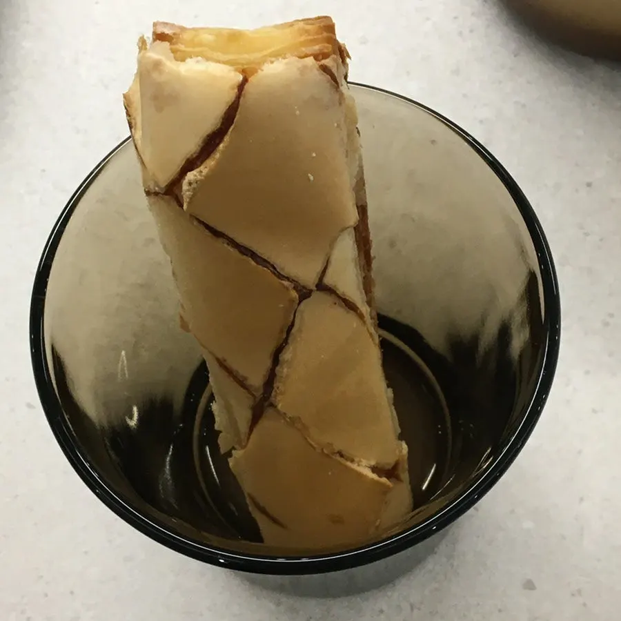 Mango ade mixed with mango preserve