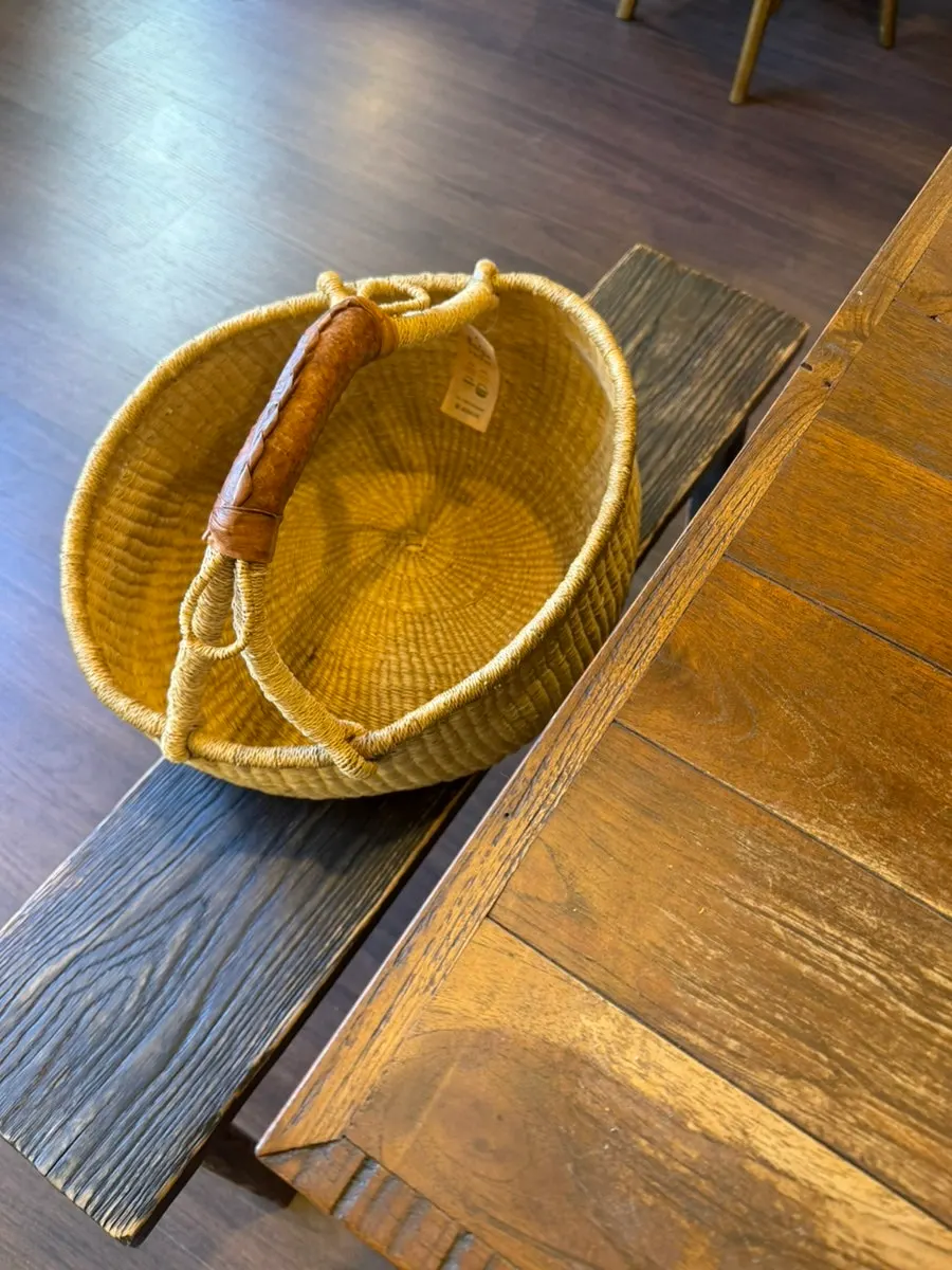 Bar seating and tables for four
