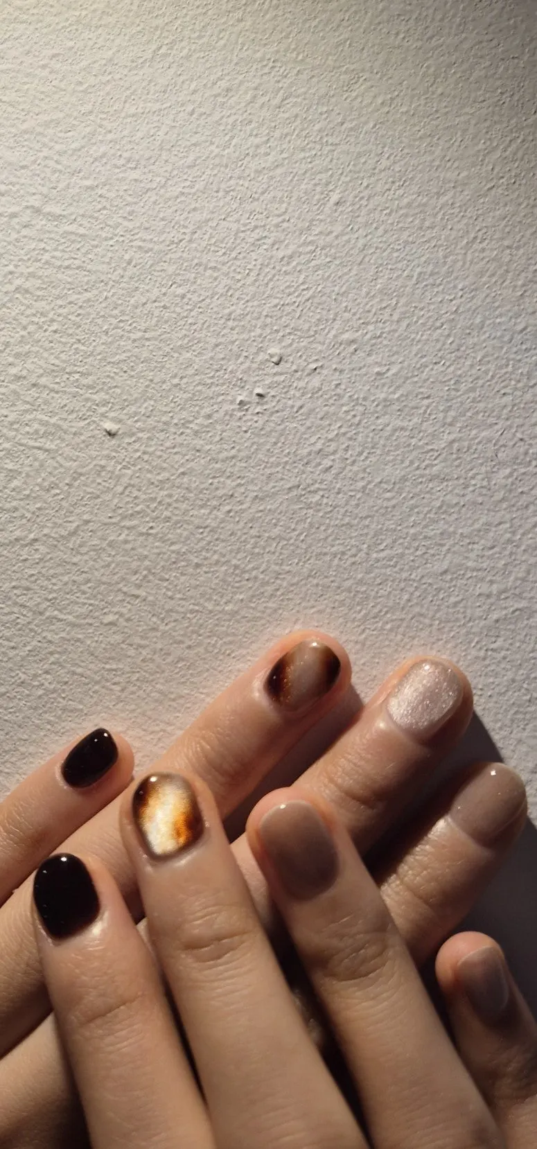 Fall nails completed in about one hour