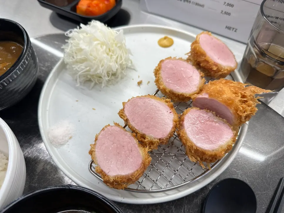 A plate of juicy hire katsu