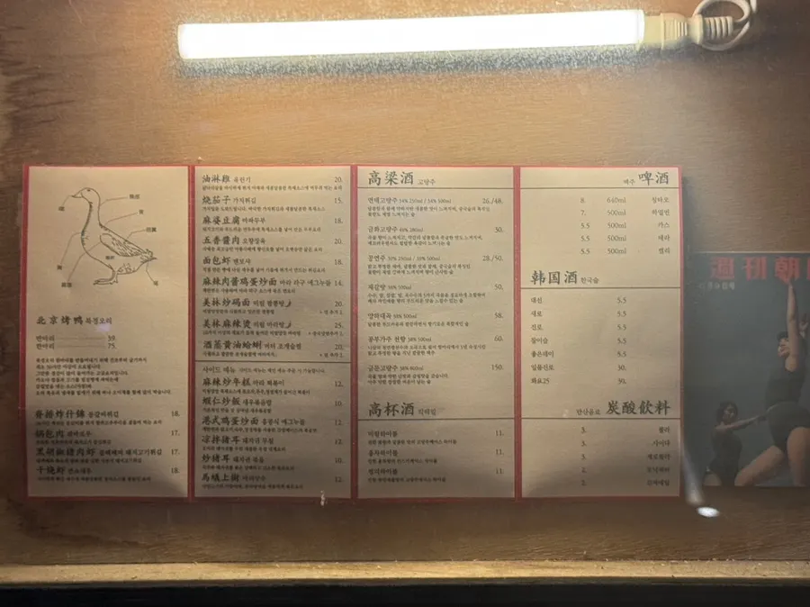 빈티지 소품이 놓인 미림양장 내부