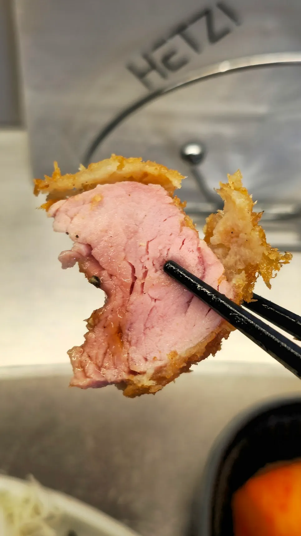 Loin katsu and hire katsu arrangement