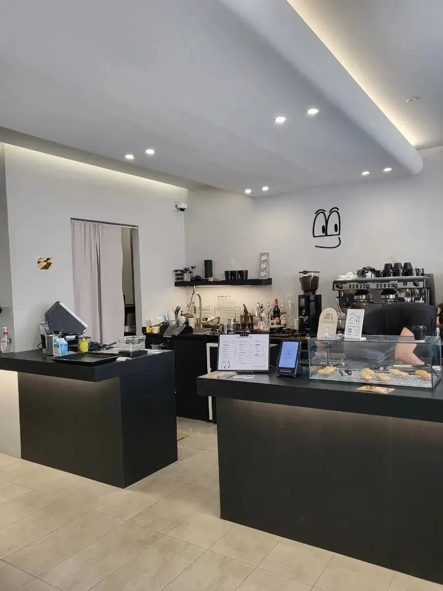 First photo from the visit to Ibaba Coffee in Jeonpo