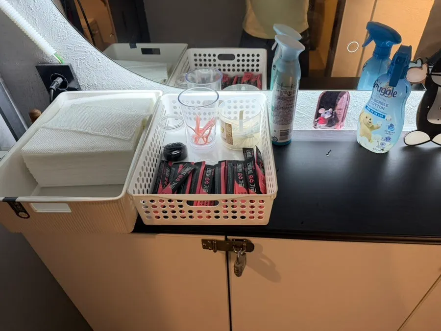리고수산 화장실 입구 쪽 공간