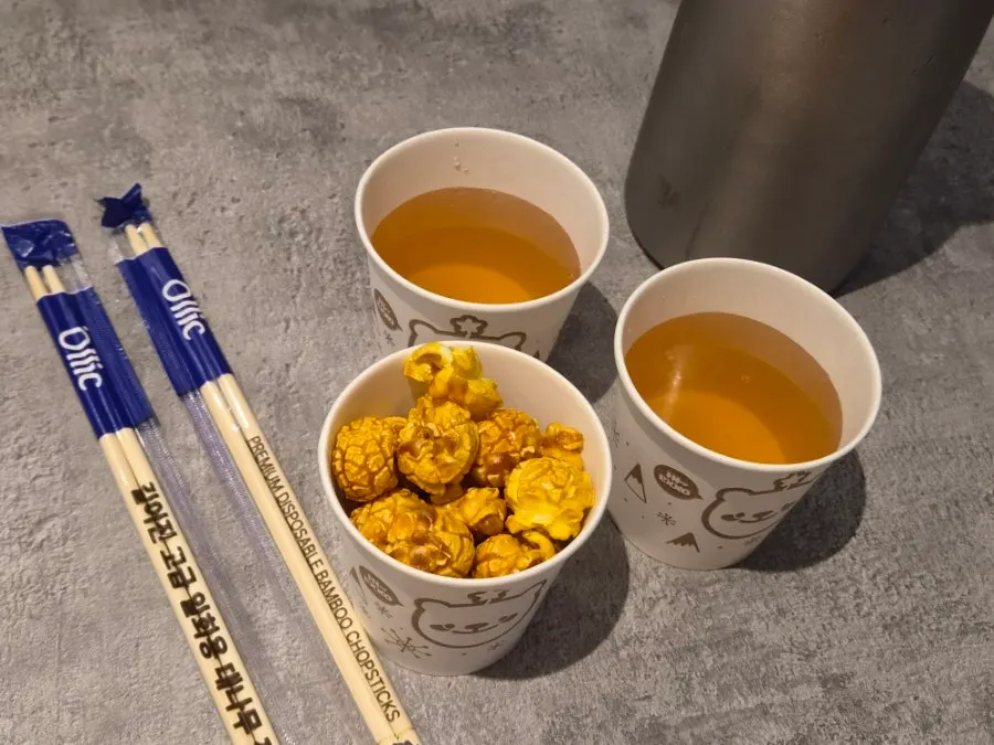 Rigo Susan's basic setting with popcorn