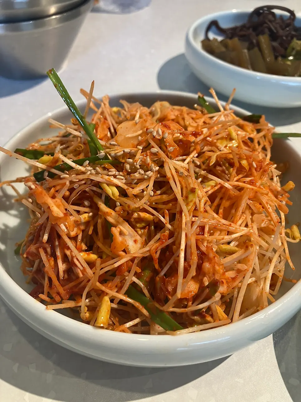 Chewy wood ear mushroom pickle side dish