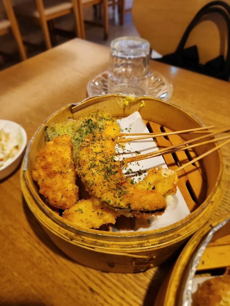 A platter of two-person sashimi