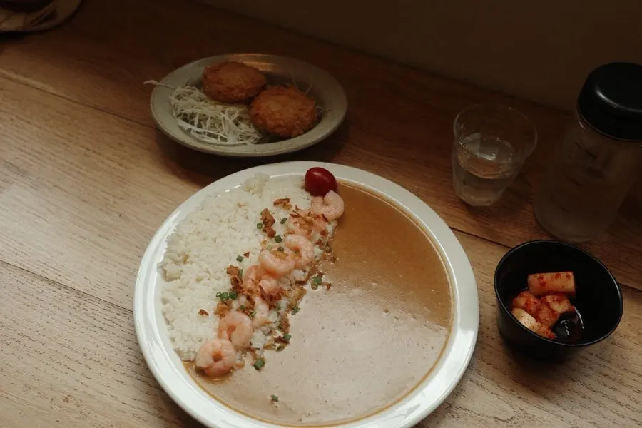 녹차와 레몬물 선택 공간