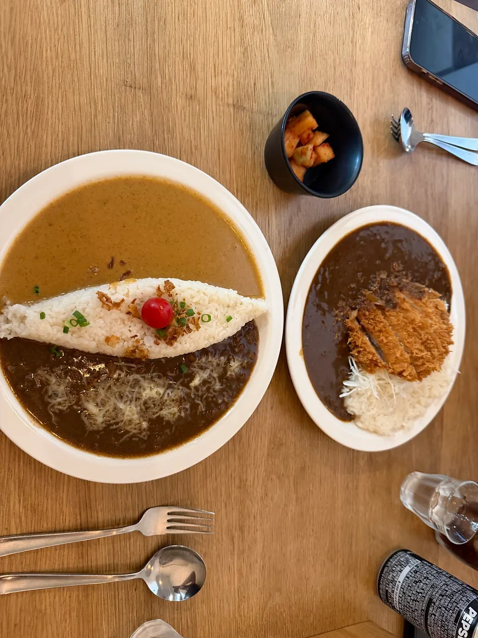 Jeonpo curry meal menu