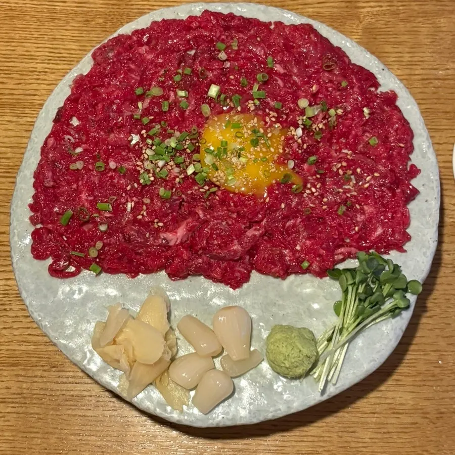 Tomato motsunabe with beef intestine and tofu