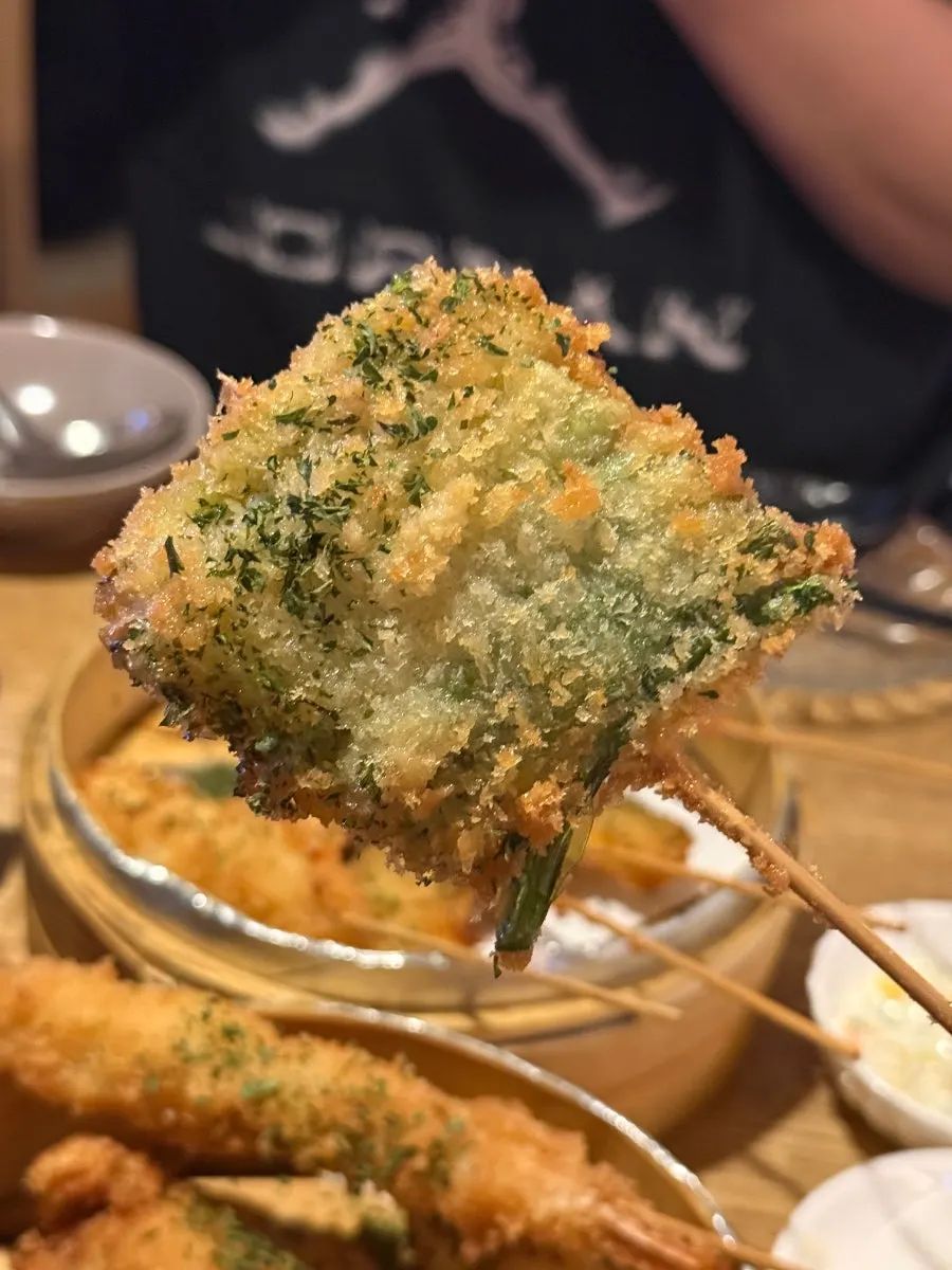 토마토 나베와 쿠시카츠 조합