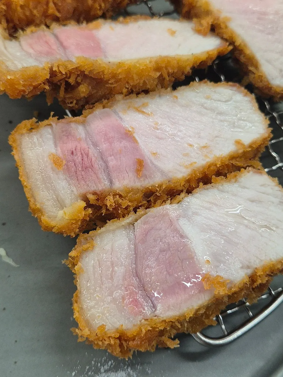 Tasting YBD premium loin katsu