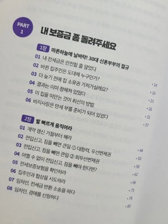 집 계약 전 읽을 전세 도서
