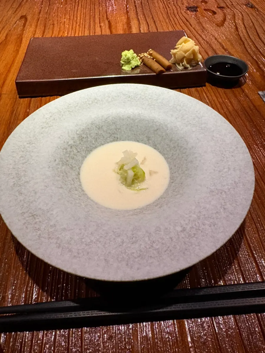 Zucchini and Korean melon kongguksu starter