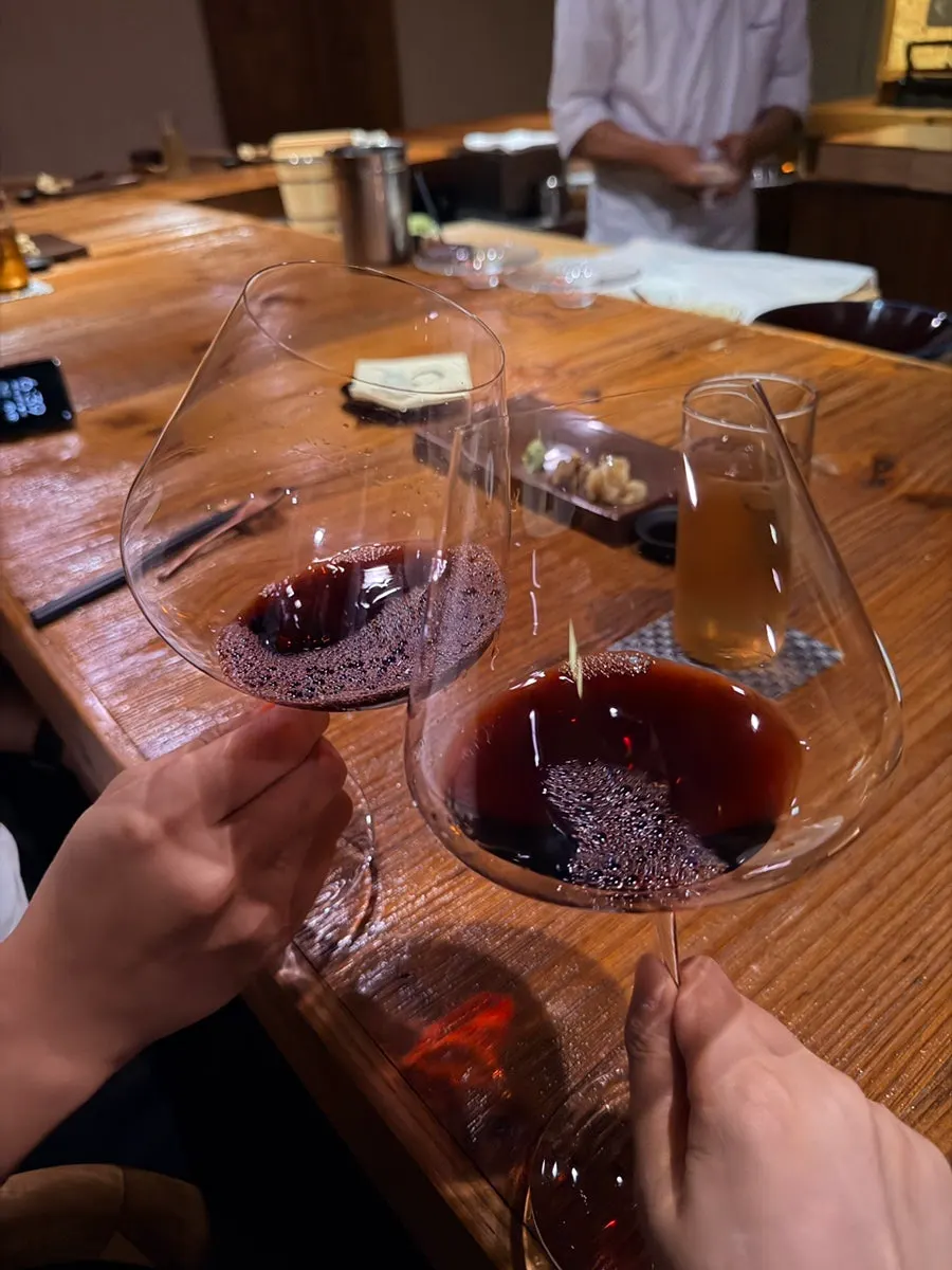 Chilled wine with an ice bucket