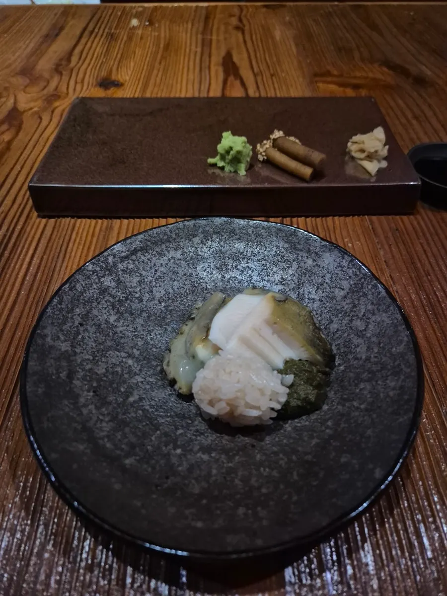 Tender cooked octopus dish
