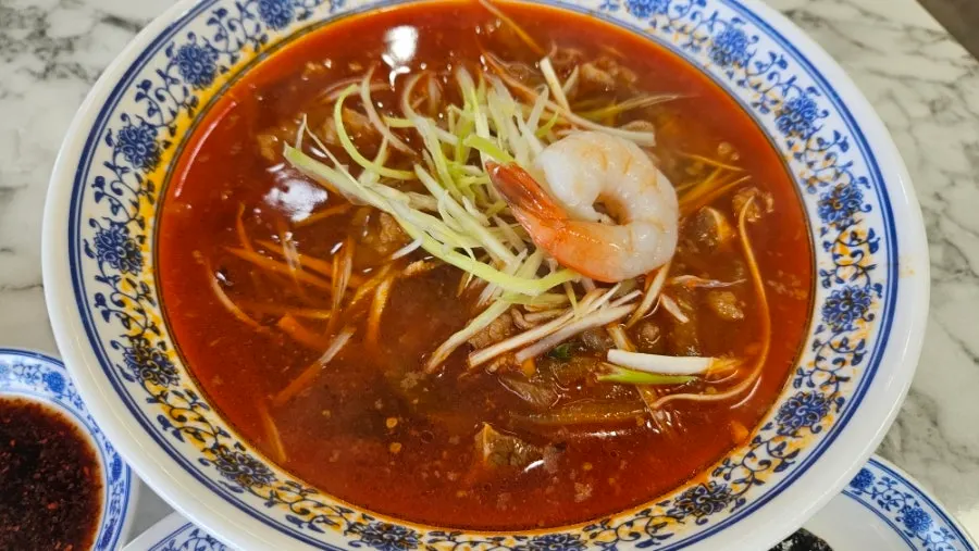 짜장면을 끝까지 비운 접시