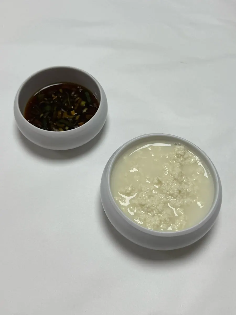 Soft tofu served as a pre-meal appetizer