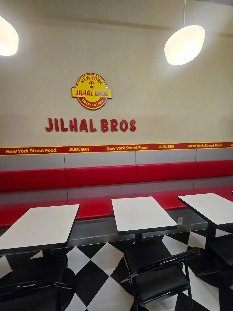 Table seating good for solo dining
