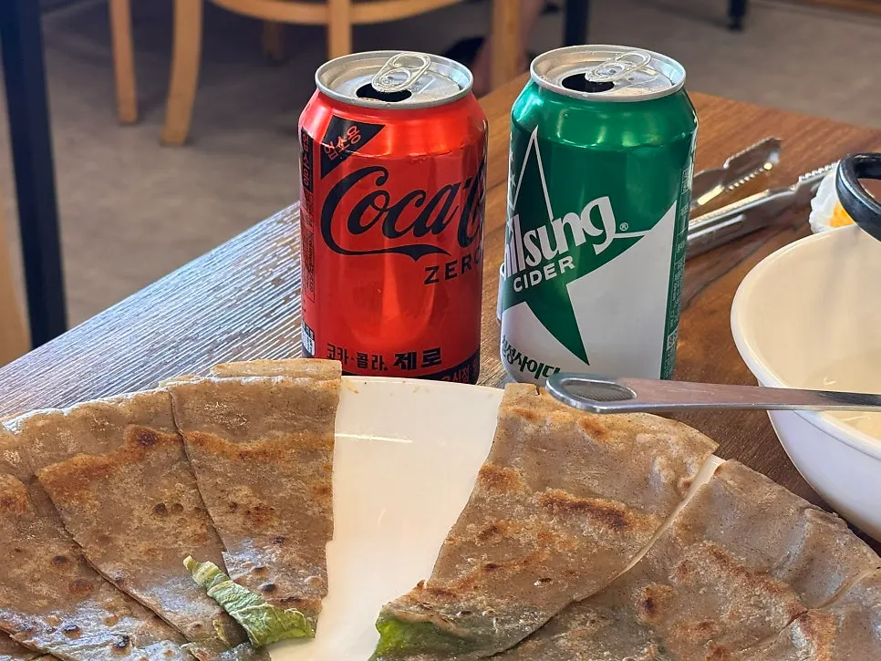 Table near the end of the meal