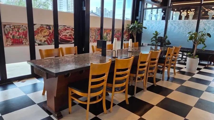 Private room for family meals at Jin Seiromushi