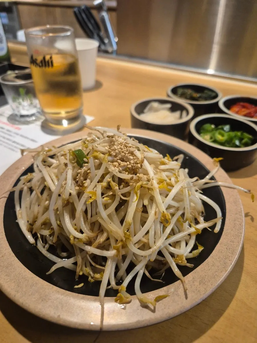 Complimentary sprout stir-fry