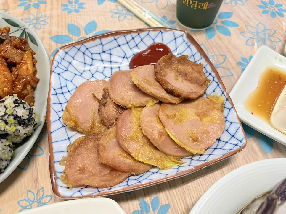 전복죽과 연두부